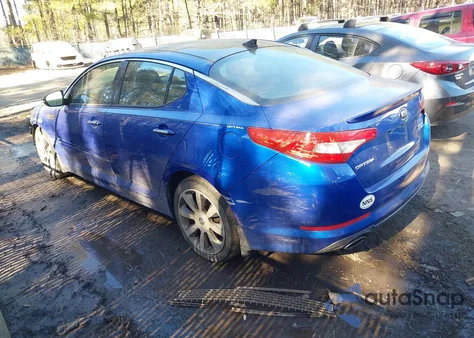 2013 Kia Optima Sx z USA, uszkodzony, nr VIN 5XXGR4A63DG115937